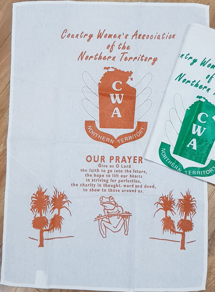 CWANT tea towel prayer